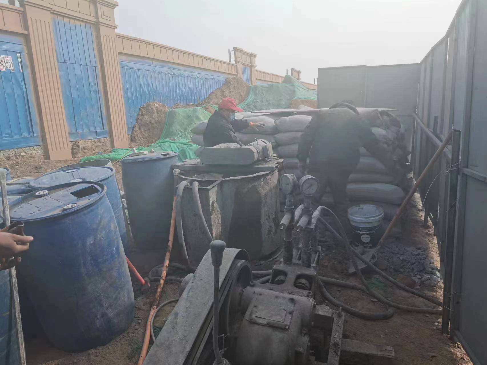 双流地基沉降注浆加固